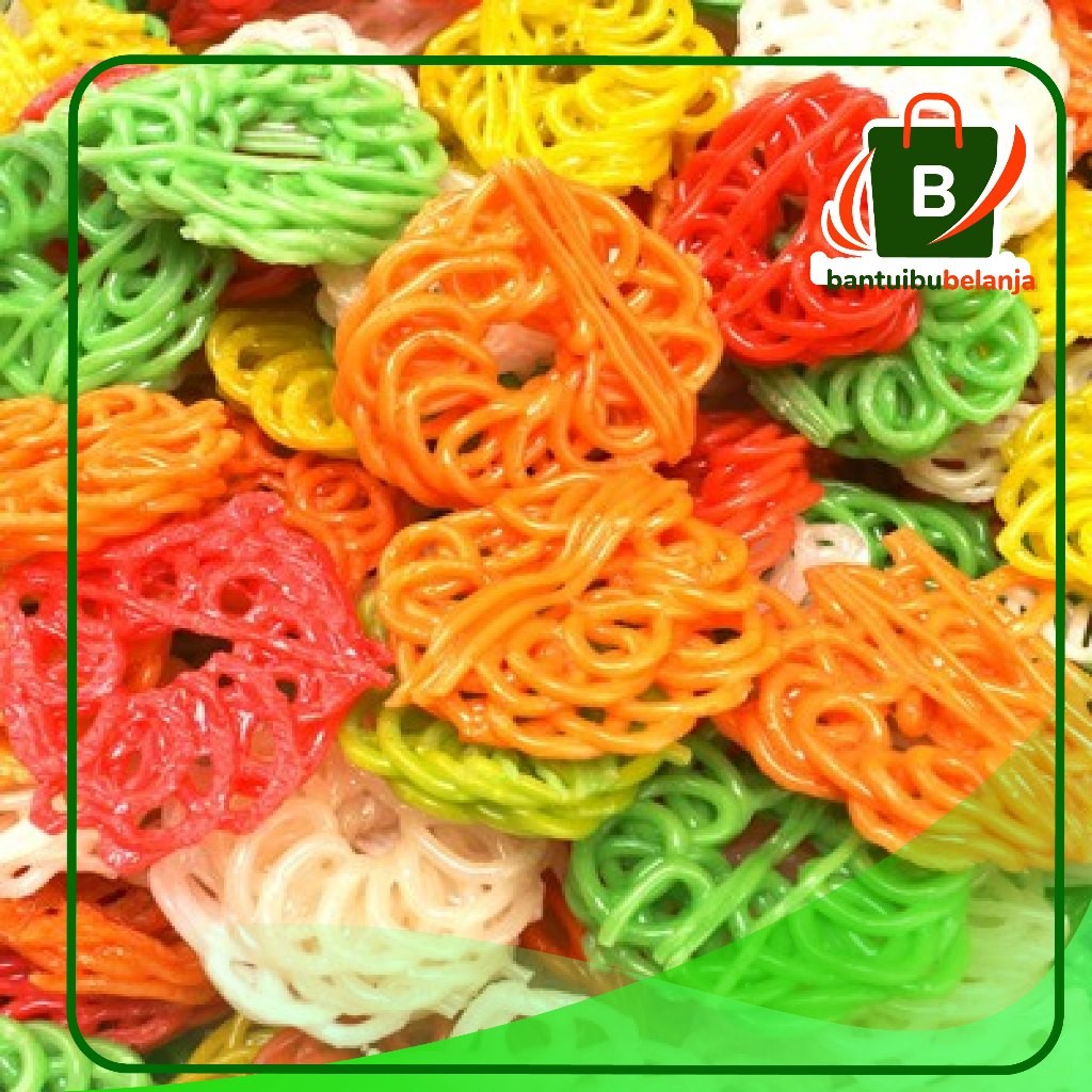 

Krupuk Mawar Warna-warni per 250 gram (mentah)
