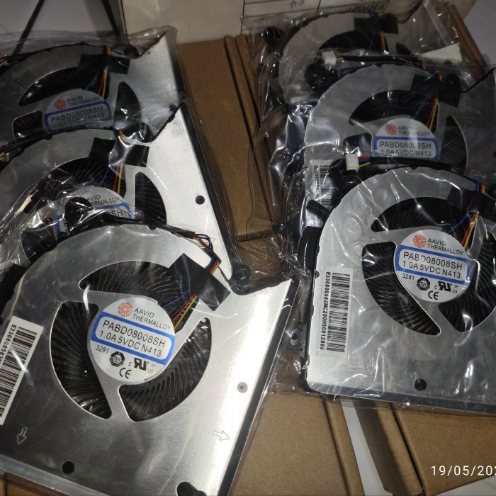 Fan Kipas Laptop Msi Gf63 Ms 16R1 16R2 Gf63 Pabd08008Sh / Sl 1.0A