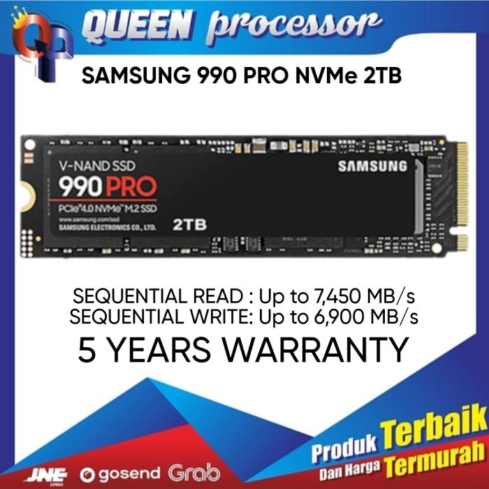 Ssd 2Tb Samsung 990 Pro M.2 Nvme