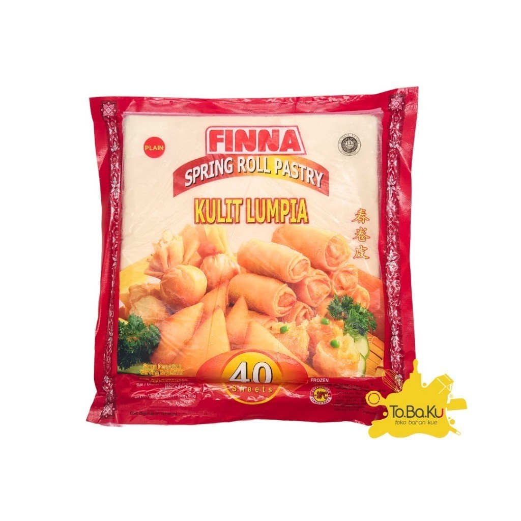 

Finna Spring Roll Pastry 215 x 215mm (40 sheets)