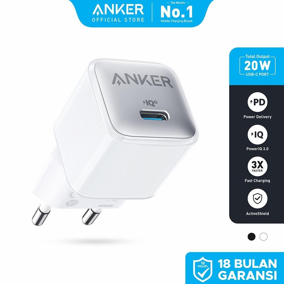 (PROMO) Wall Charger Anker PowerPort Nano Pro 20W - A2637