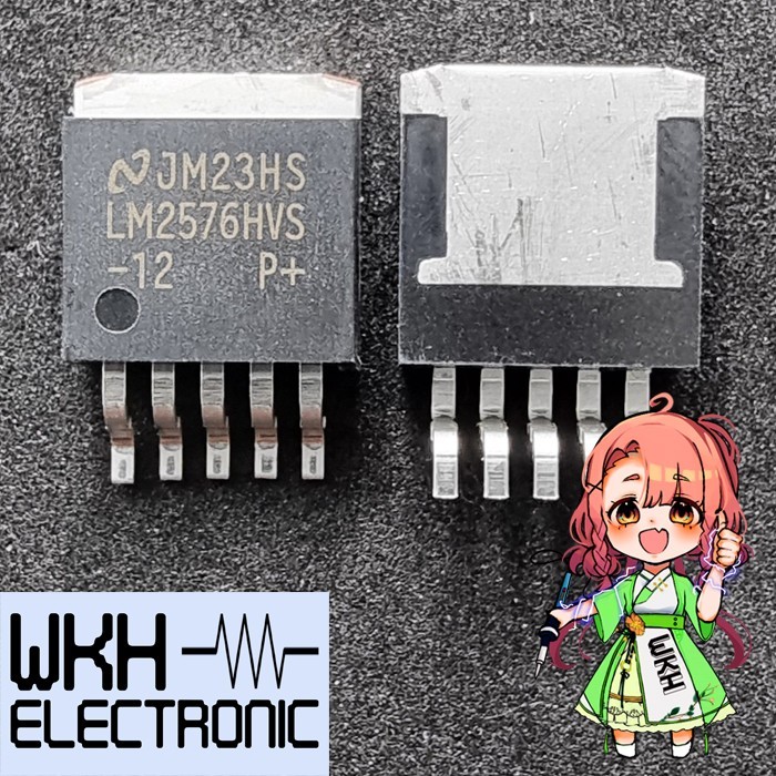 (WKH) IC LM2576HVS-12 TO-263 SMD LM2576 HV 12V STEPDOWN SWITCHING LM 2576