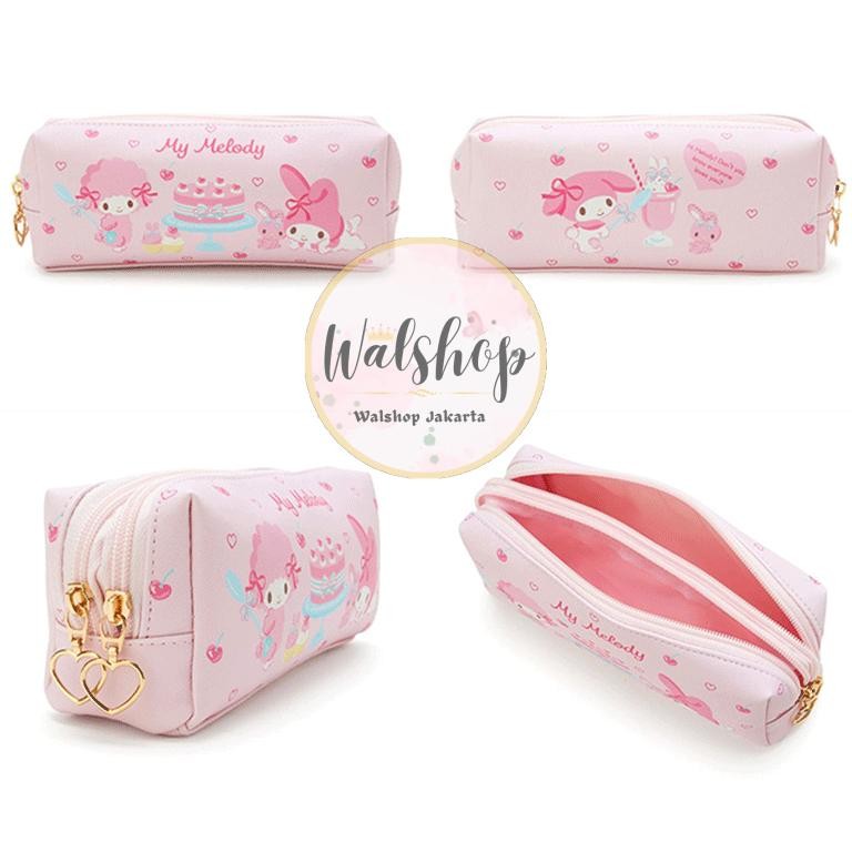 

Trt Walshop - Tempat Pensil 2 Resleting Premium Sanrio Melody Cinnamoroll Kuromi Twin Stars - TP002 TERLARIS