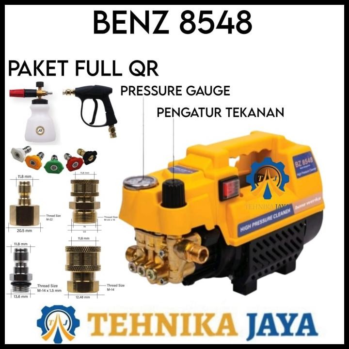 Steam Jet Cleaner Benz Bz 8548 Ada Pengatur Tekanan High Pressure