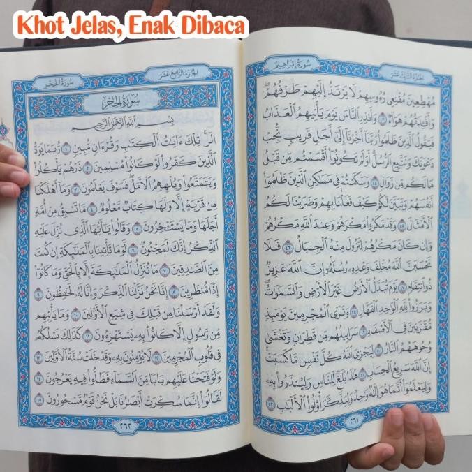 

Mushaf Al-Quran Madinah ASLI Ukuran Besar 20 x 29 cm