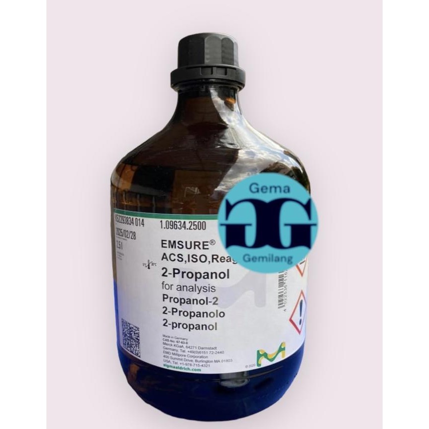 2-propanol / isopropyl alcohol / isopropanol MERCK 109634 500 ml