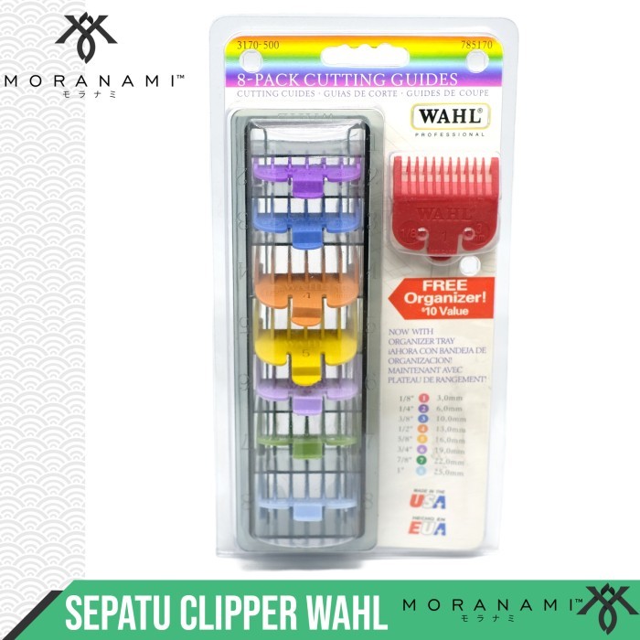 Sepatu Clipper WAHL Attachment Comb Warna Sisir Clipper WAHL Guard