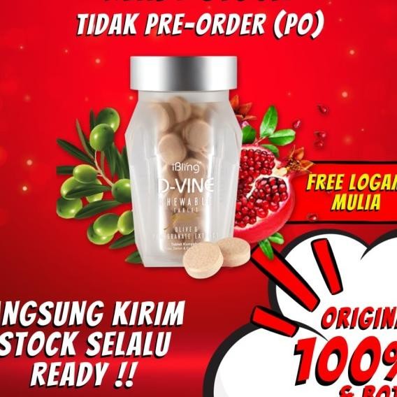 D-Vine Permen Collagen Terbaik | Dvine Ready Sto