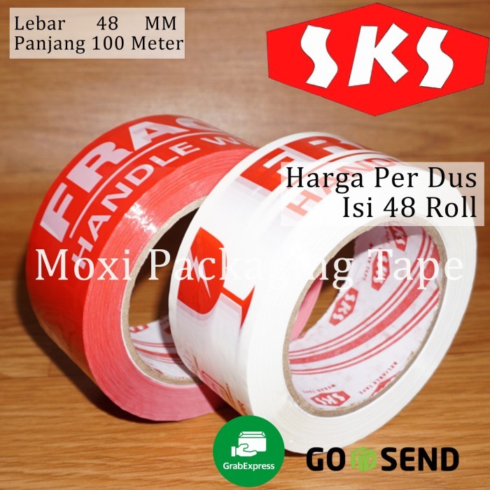 

Sale Lakban Fragile 2 Inch 100 Meter Dus