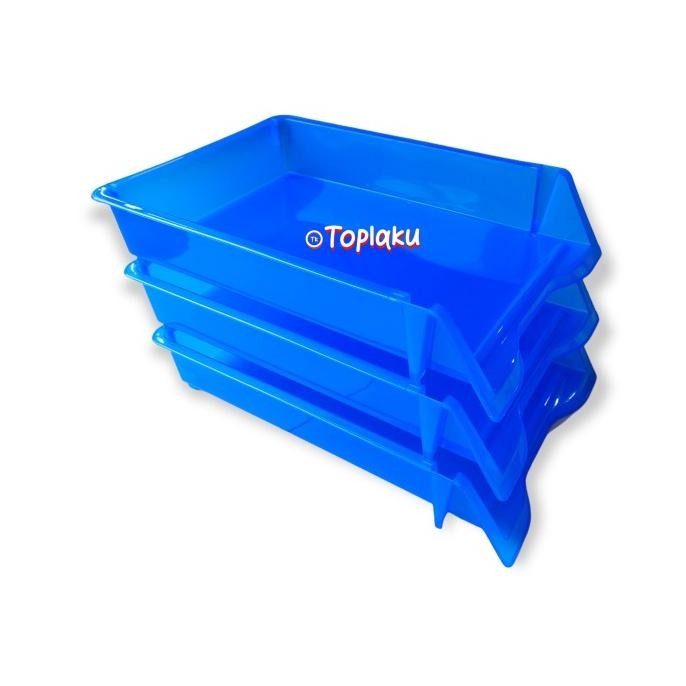 

Paper Tray Document File F4 Rak Dokumen Kertas F4 3 Susun Meja