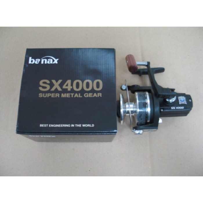 Terbaru Reel Banax Sx 2000, 3000, 4000, 5000 Full Metal Body