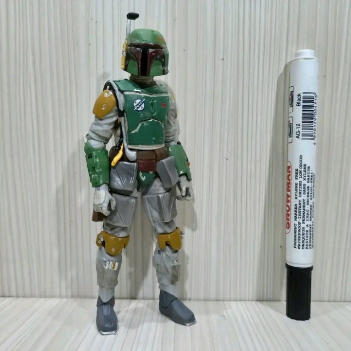 Mainan Action FigureStarwars Boba Fett Black SeriesTinggi Sekitar 6