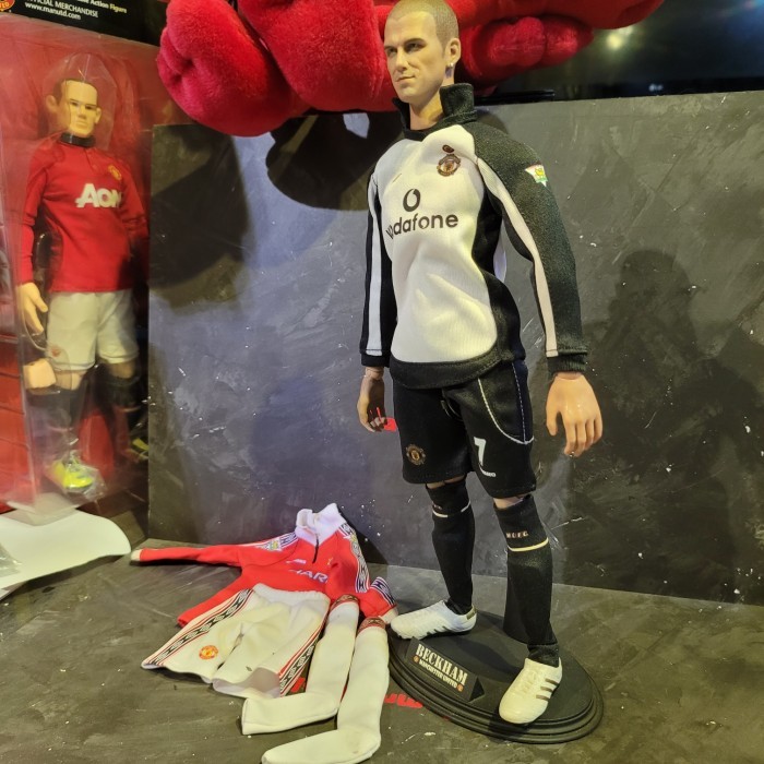 Action Figure Custom David Beckham Jersey Mu Centenary 30Cm