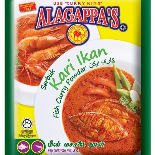 

,,,,,,,] SERBUK KARI IKAN (FISH CURRY POWDER) ALAGAPPA'S 250G