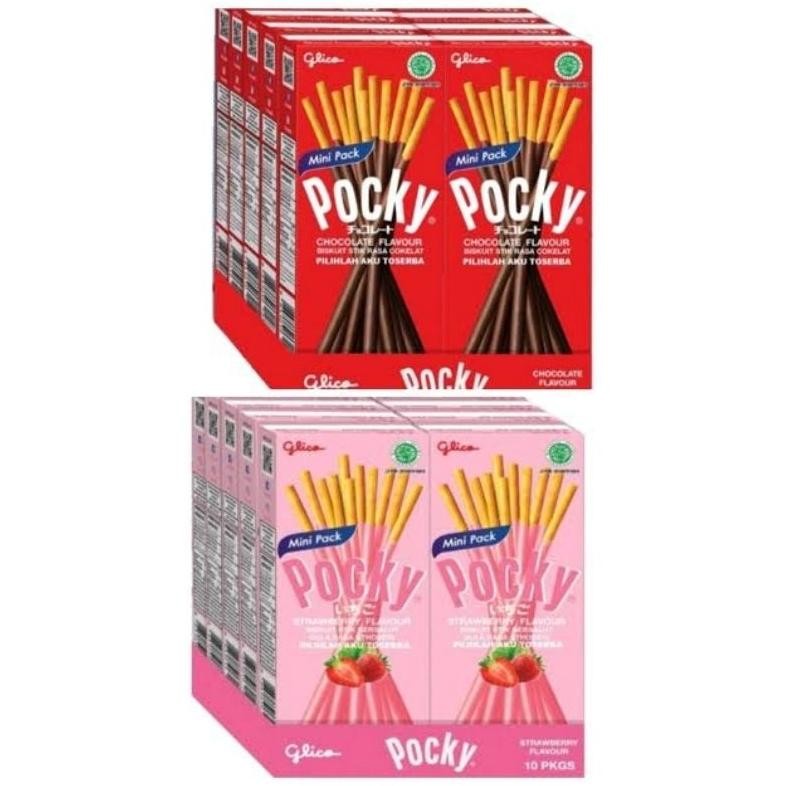 

TR21 paketan pocky 10 pack ukuran besar 47gram Original