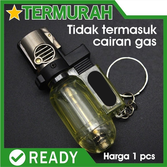 Kualitas terbaik] BARA JET mancis gas korek torch flame api unik outdoor EDC antik
