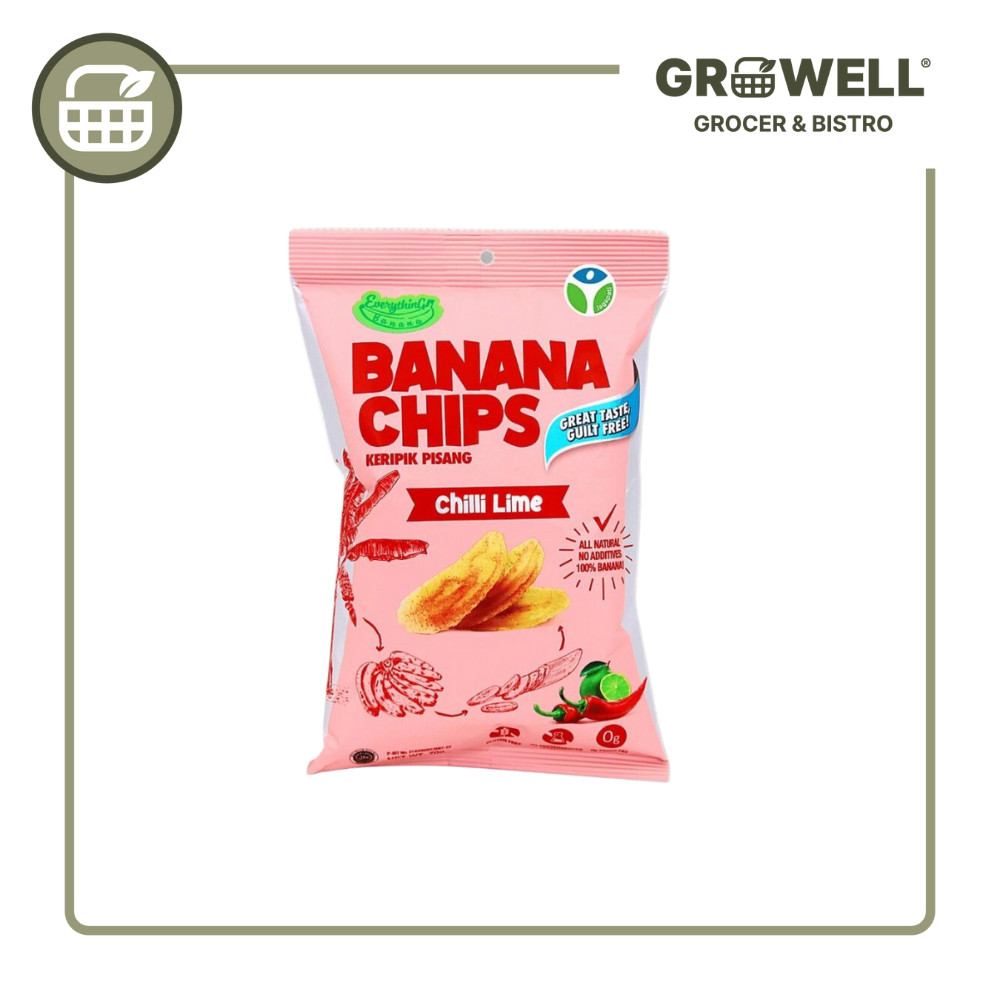 

EVERYTHING BANANA CHIPS CHILLI LIME 70g