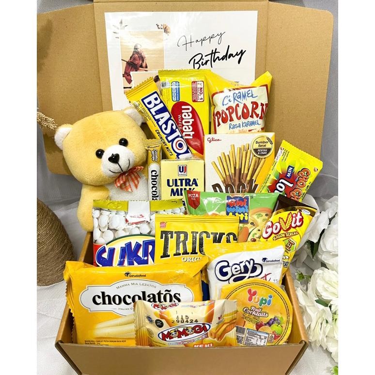 

dfg-88 SNACK BOX Kado Ulang Tahun / Hampers Snack Murah / Buket Snack / Buket Jajan / Kado Ulang Tahun / Hadiah Ulang Tahun / Hadiah Valentine / Kado Valentine / Kado Anniversary / Hadiah Anniversary / Hadiah Birthday / HAMPERS CEWEK Termurah