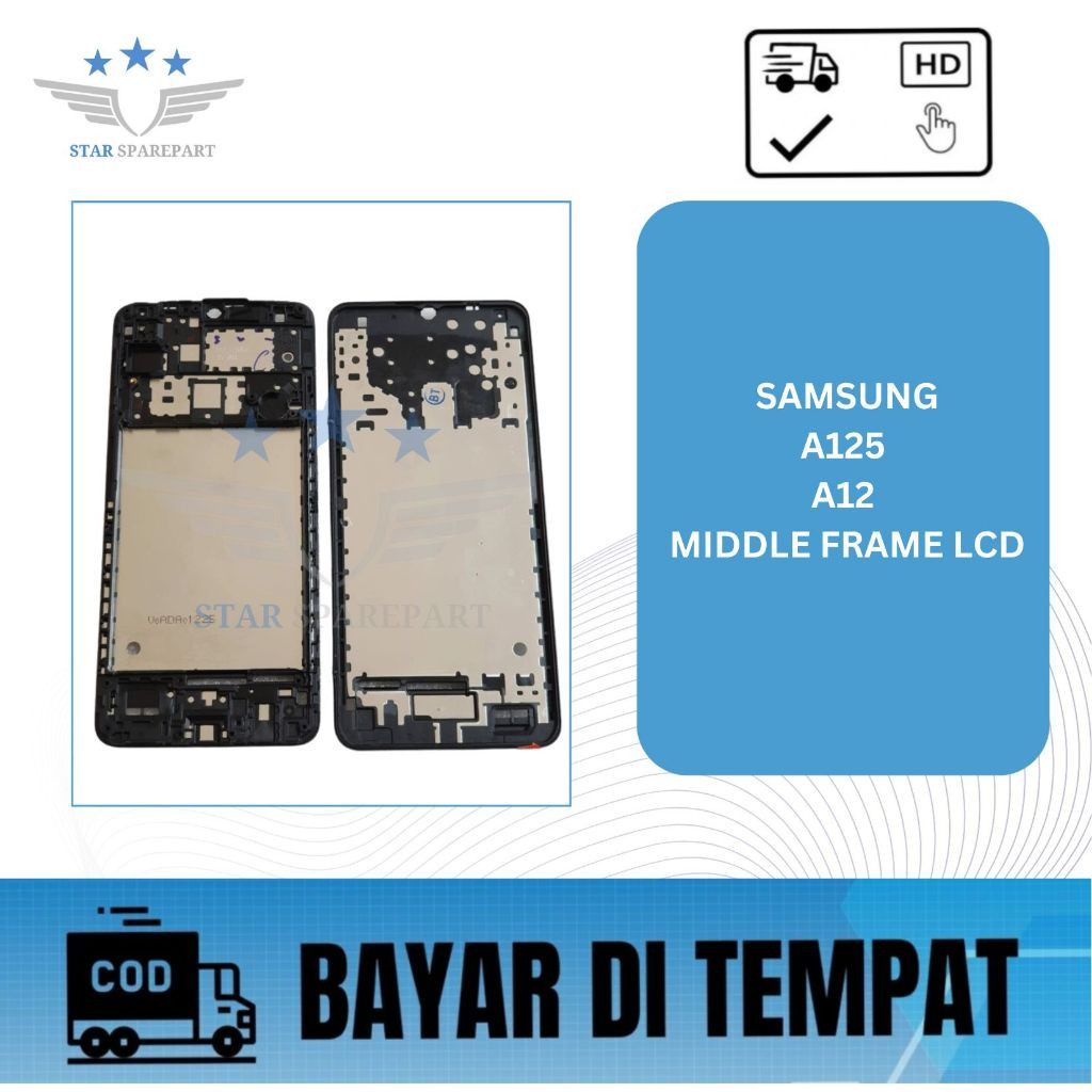 MIDDLE FRAME LCD SAMSUNG A125 ( GALAXY A12 )