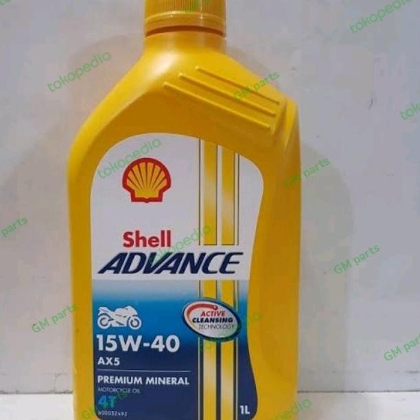 Oli  Oli Shell Ax5 15W-40 Advance 1 Liter