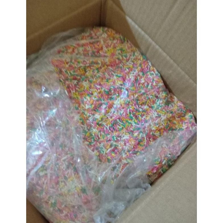 

Mesis 818 Warna Rainbow / Coklat 250 Gram