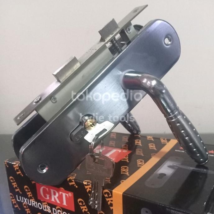 @#@#@#] Kunci Pintu Tanggung Bulat Bintik / Slot Pintu / Handel Pintu