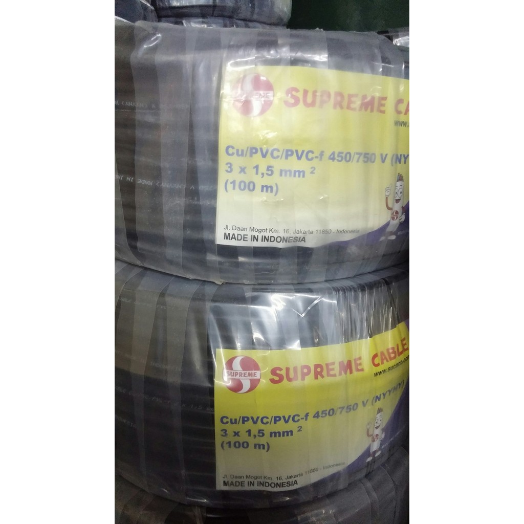 NYYHY 3x1,5 mm SUPREME 100 Meter