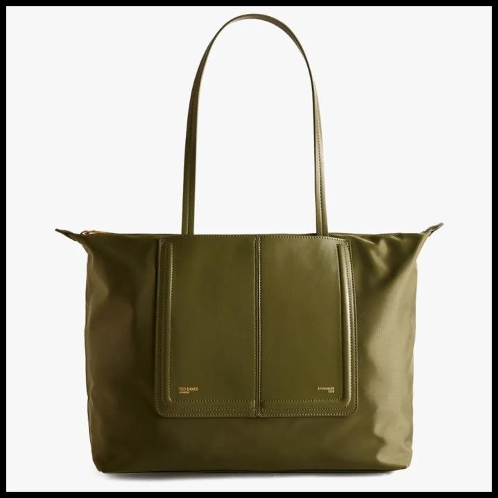 Ted Baker - Voyaage Nylon Tote Bag - Dark Green