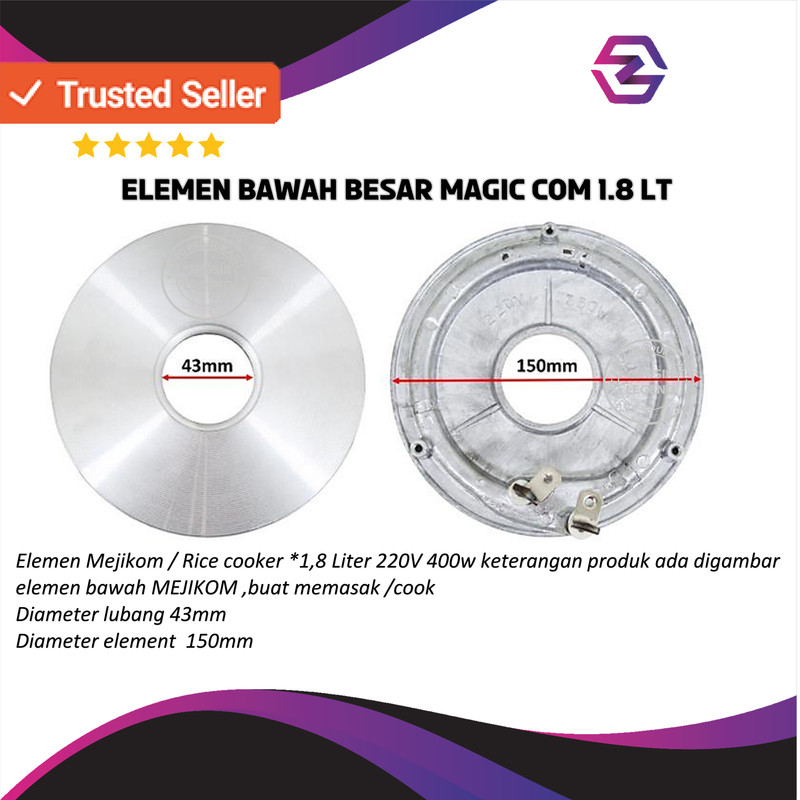 Elemen Pemasak Bawah Magiccom/mejikom/magicjar/elemen Rice Cooker