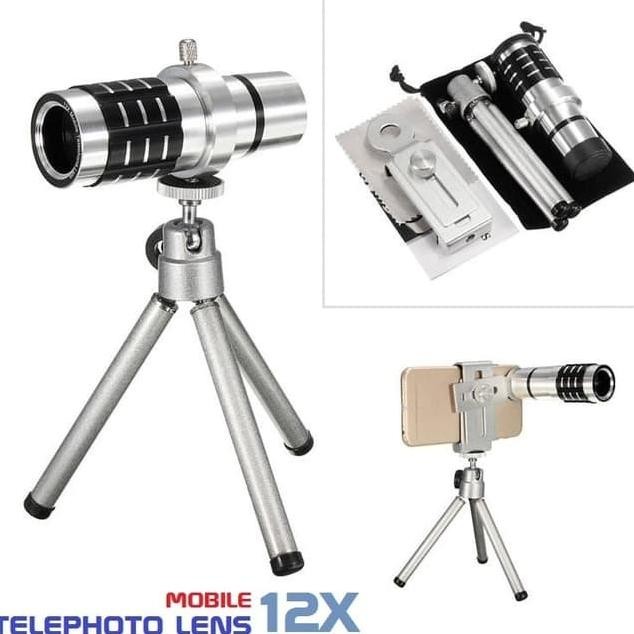 Mobile Phone Telephoto Lens Lensa Teleskop Smartphone Handphone Hp