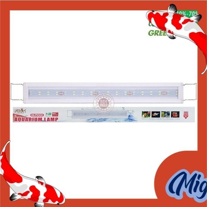 Aquarium Aquascape Lampu Led Gantung Hikari P 1000 Uk 100 Cm