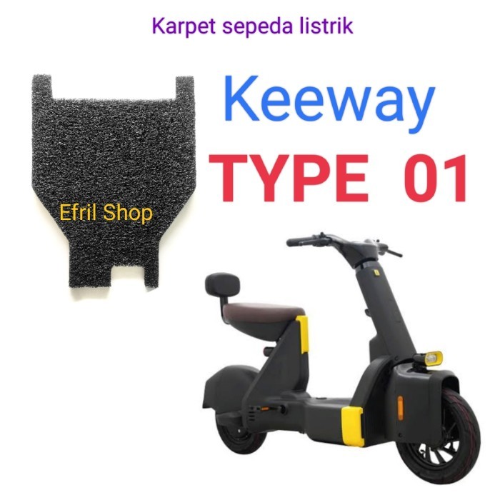 Karpet sepeda listrik E BIKE KEEWAY TIPE 01