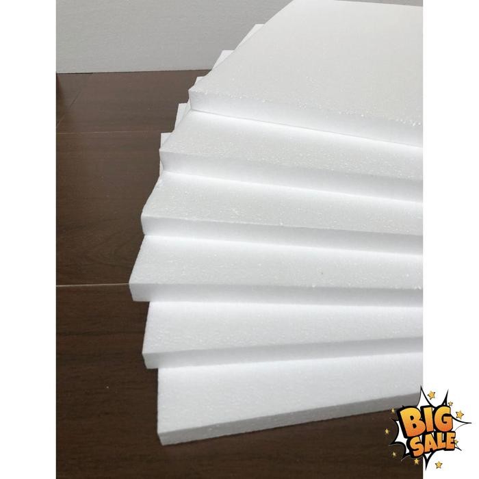 

Termurah Styrofoam Lembaran 100 X 50 X 2Cm Lembaran Packing Lembaran Dekorasi Papan Styrofoam / Ekspedisi Good Quality