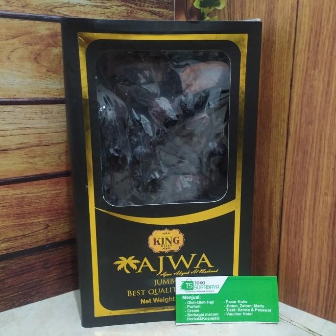 

] Kurma Ajwa Jumbo Syifa 1Kg Kurma Nabi Ajwa Madinah Premium King Dates