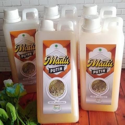 

langsung order saja] Madu Putih Murni 1kg 1 kg Mabruk Mabruuk