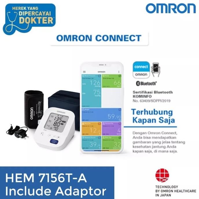 Tensi Omron Hem 7156 A Omron 7156 +Adaptor Kode Produk 2346