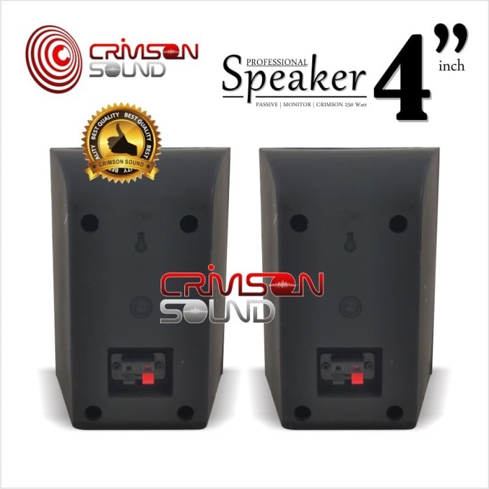 Speaker 4 inch Pasif Crimson CR-402 2 Way Monitor