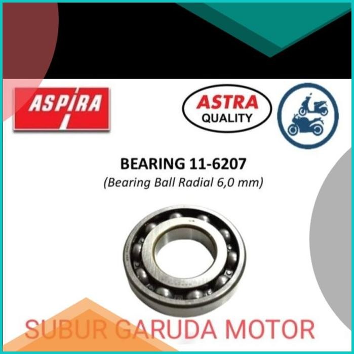 LAHER 6207 SPL L KRUK AS CB 150 R VEGA MEGA PRO NEW BEARING ASPIRA SKF