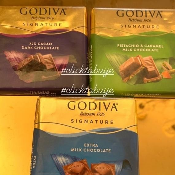 

Godiva Chocolate Pistachio & Caramel Lk Chocolate /Dark