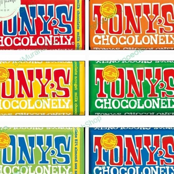 

Coklat Tony'S Tonys Chocolonely Caramel Almond Lk Dark Chocolate