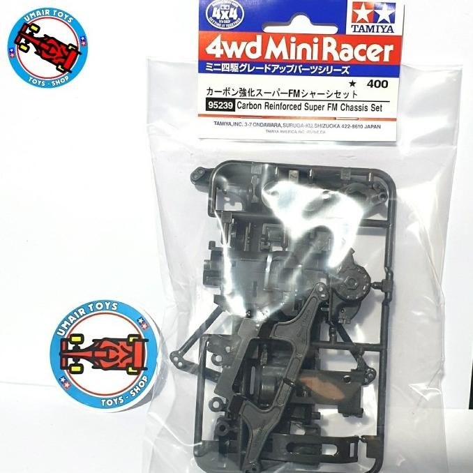 TAMIYA 95239 ORIGINAL / CARBON REINFORCED SUPER FM CHASSIS / CHASSIS SFM CARBON SET 2807T