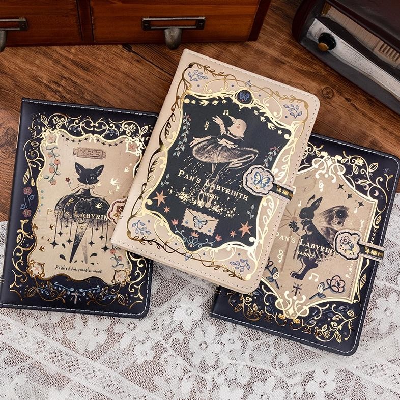 

PROMO Magnetic Notebook Diary Pan's Labyrinth / Buku Diary PU Leather Buku Catatan - 0881 dg-78