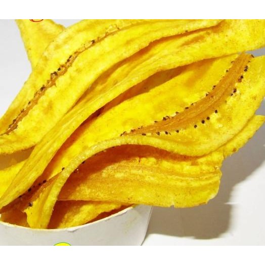

Keripik Pisang Asin Spesial ( Kiloan / Curah )