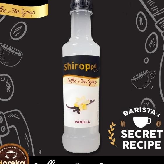 

Vanilla Syrup Coffee & Tea Shiroppu 350Ml| Sirup Tanpa Warna & Pemanis