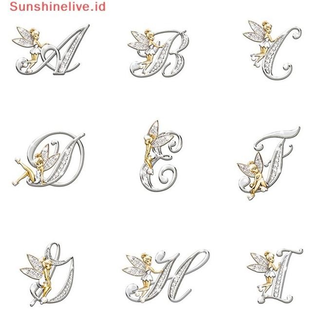 Sunshinelive Kristal Huruf Inris Bros Angel Kerah Jas Kemeja S015