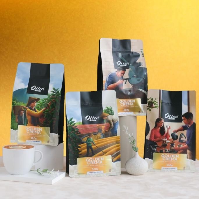 

Golden Crema - Kopi House Blend 500Gr - Commercial Blend Coffee