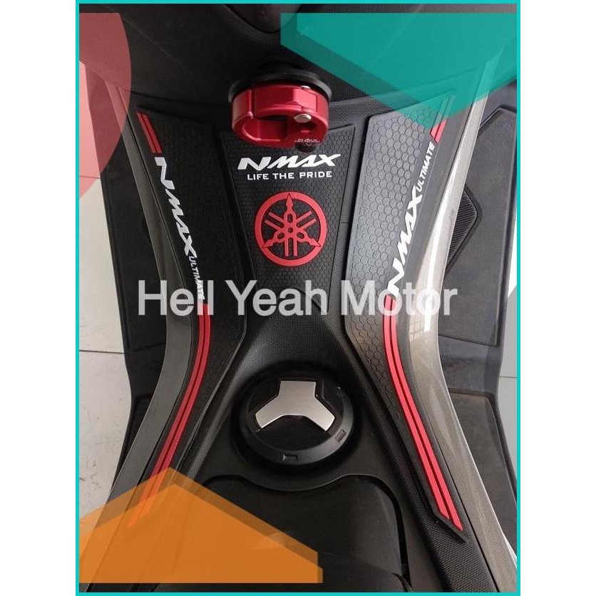 Sticker stiker karet Tankpad Motor Nmax Yamaha Tangpad Karet Timbul 3D