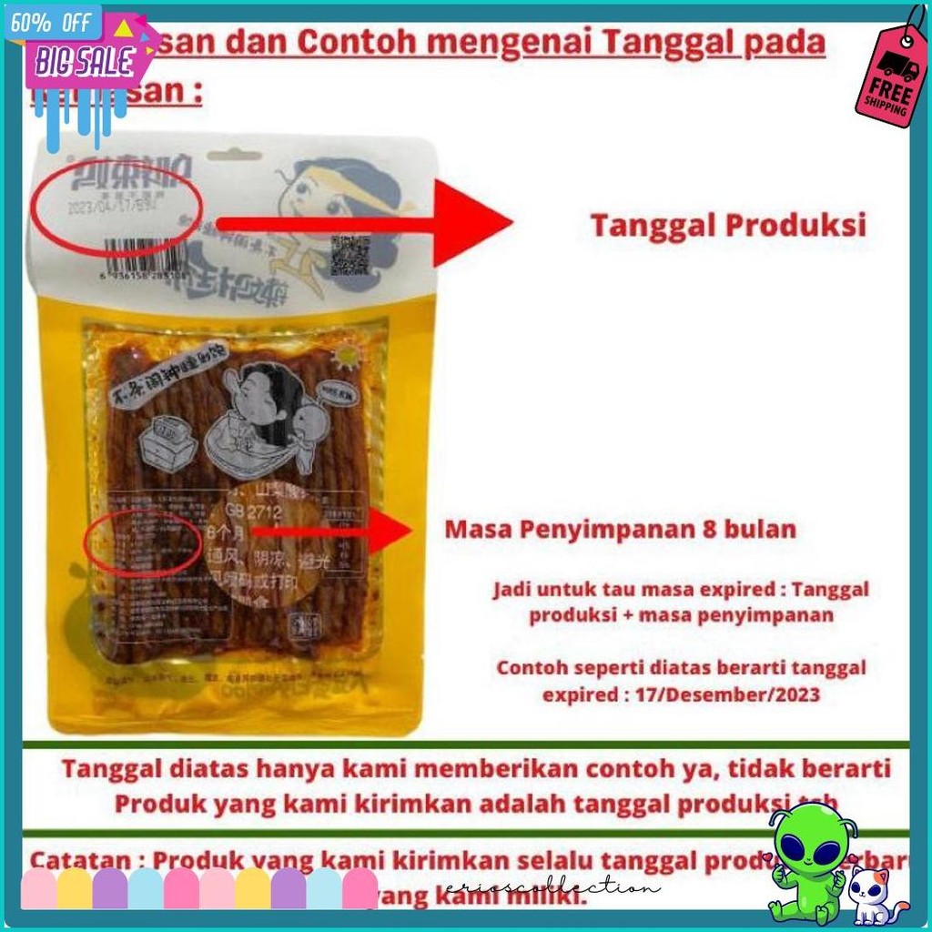 

(Halal)Wulama Mini Latiao Halal/Promo Wulama Mini Latiao (Murmer)