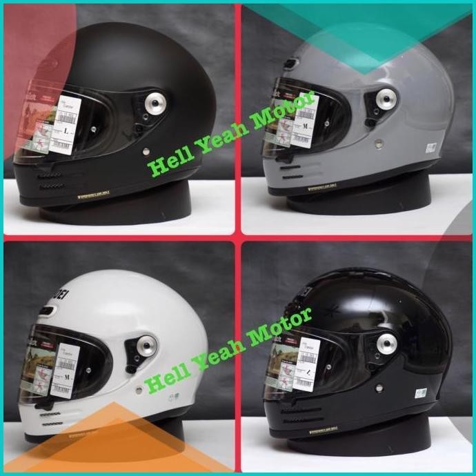 Shoei Glamster 1:1 Grey White Black Doff/Glossy Not x14 Rx7x pista x15