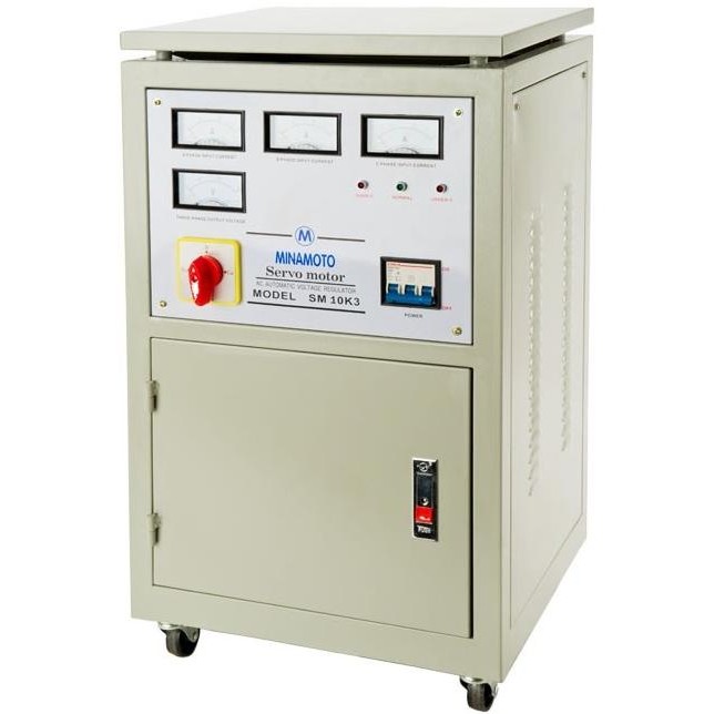 STABILIZER MINAMOTO SM10K3 / STABILIZER 10KVA 3PHASE